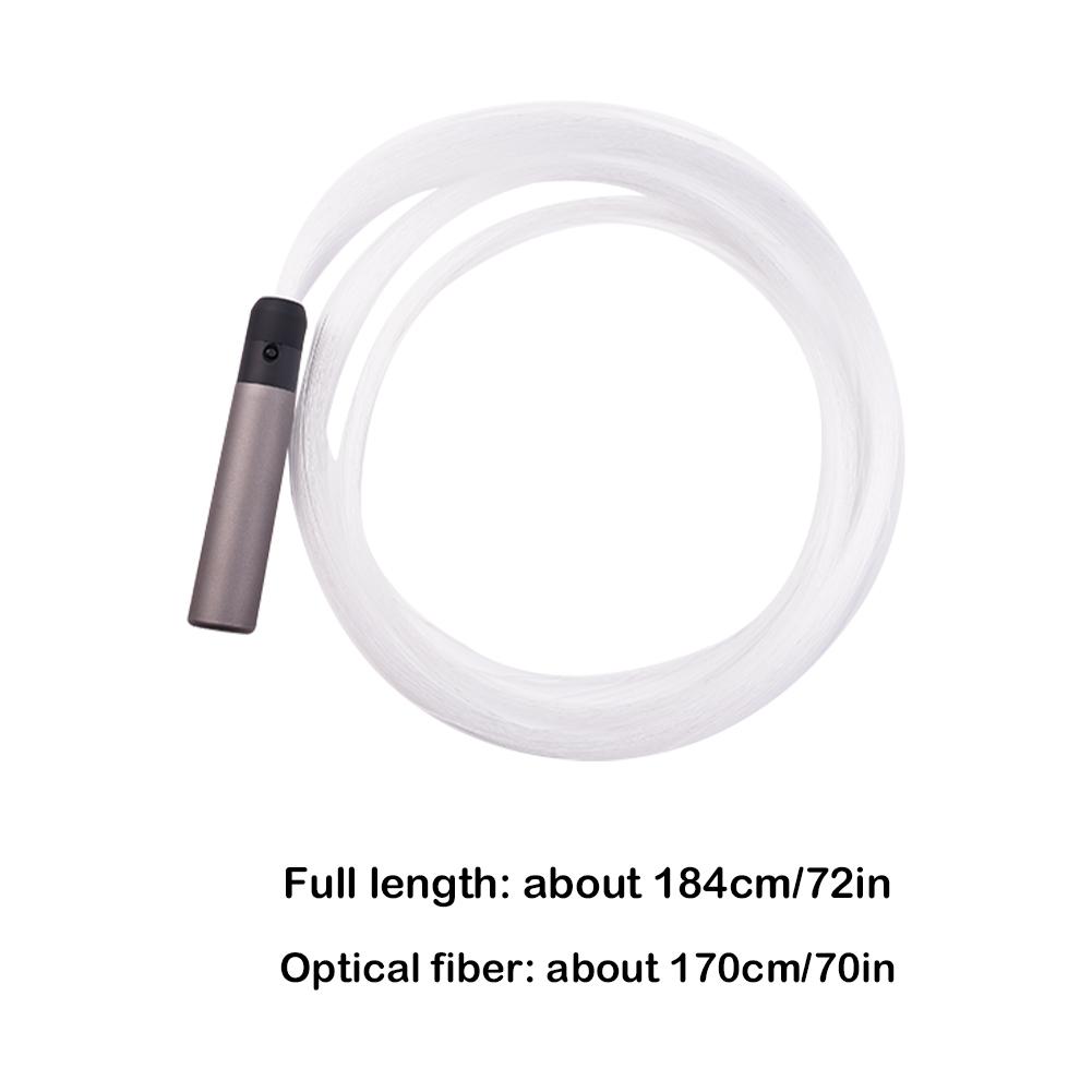 Disco Dance Whip Party Led Fiber Optic Dancing Whips Rechargeable Glowing Whip Sparkle Flow Toy Light Up 360° Swivel Rave EDM