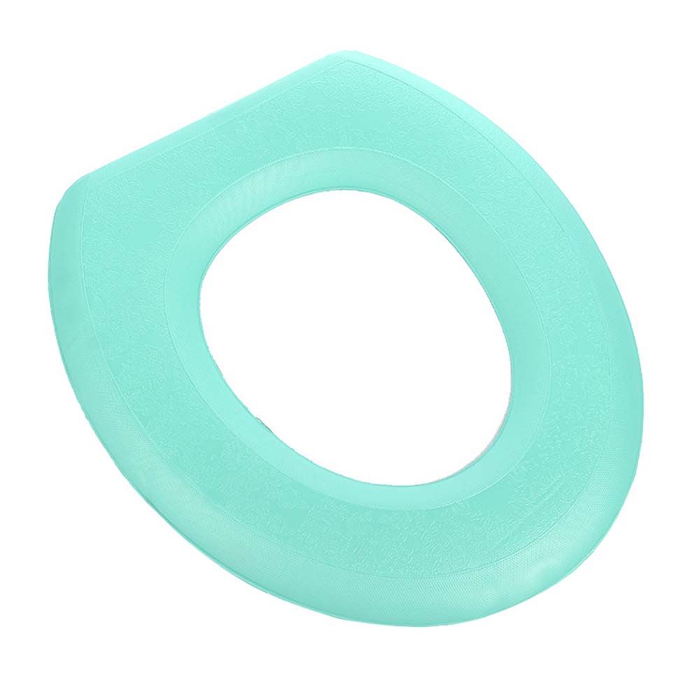 

Туалетная комната Бытовой Многоразовый Подушка для сиденья унитаза Чехол для сиденья унитаза Коврик для унитаза Накладка для унитаза зелёный