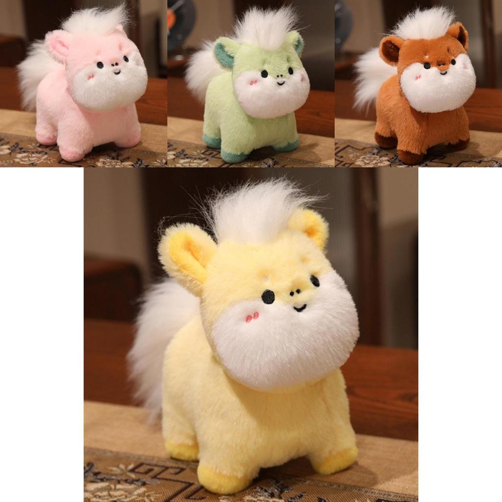 Traditional Chinese Zodiac Horse Plush Toy With Pp Cotton Filling For Kids And Collectors