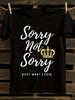 Funny "Sorry Not Sorry" Six the Musical Graphic Tshirt