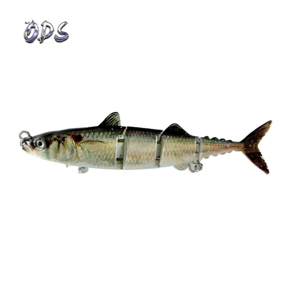 Luya Bait Four-Section Fishing Simulation Fake Bait Freshwater Sea Bait Hard Bait Luya Bait Tuna