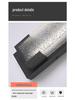 Diamond Pattern Waterproof Outdoor Wall Light for Gates, Courtyards, Balconies, and Gardens