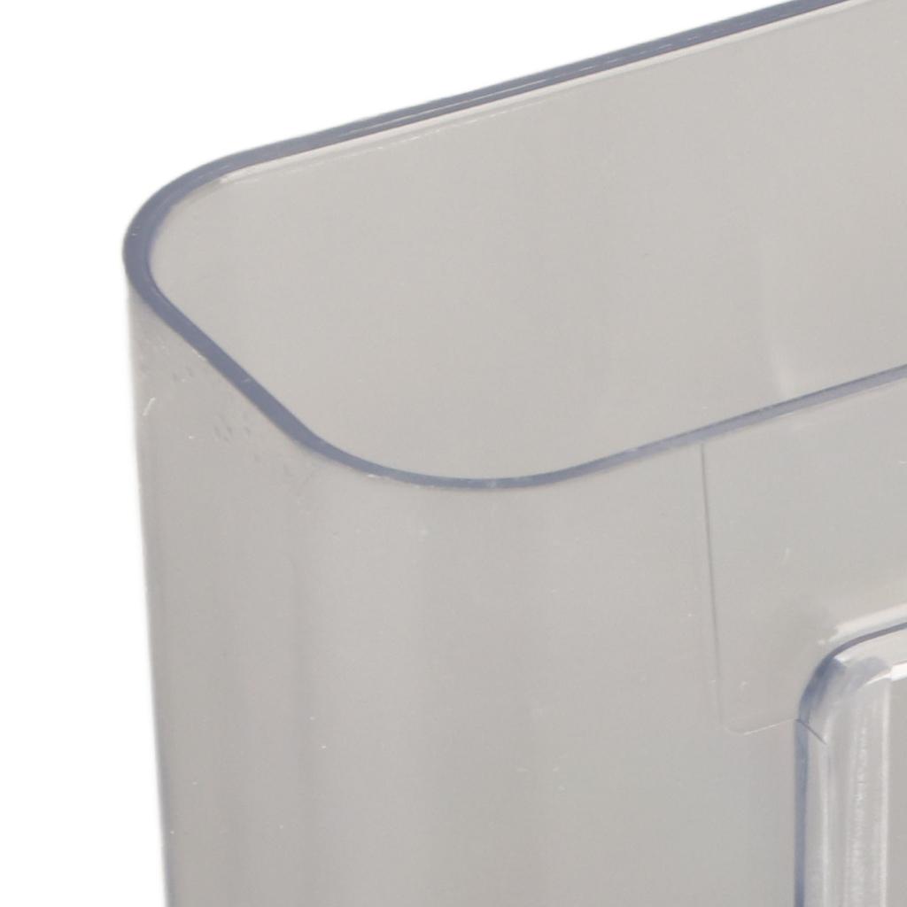 Adhesive Storage Bin Transparent Plastic Wall Mounted Floating Storage Holder Desk Organizer for