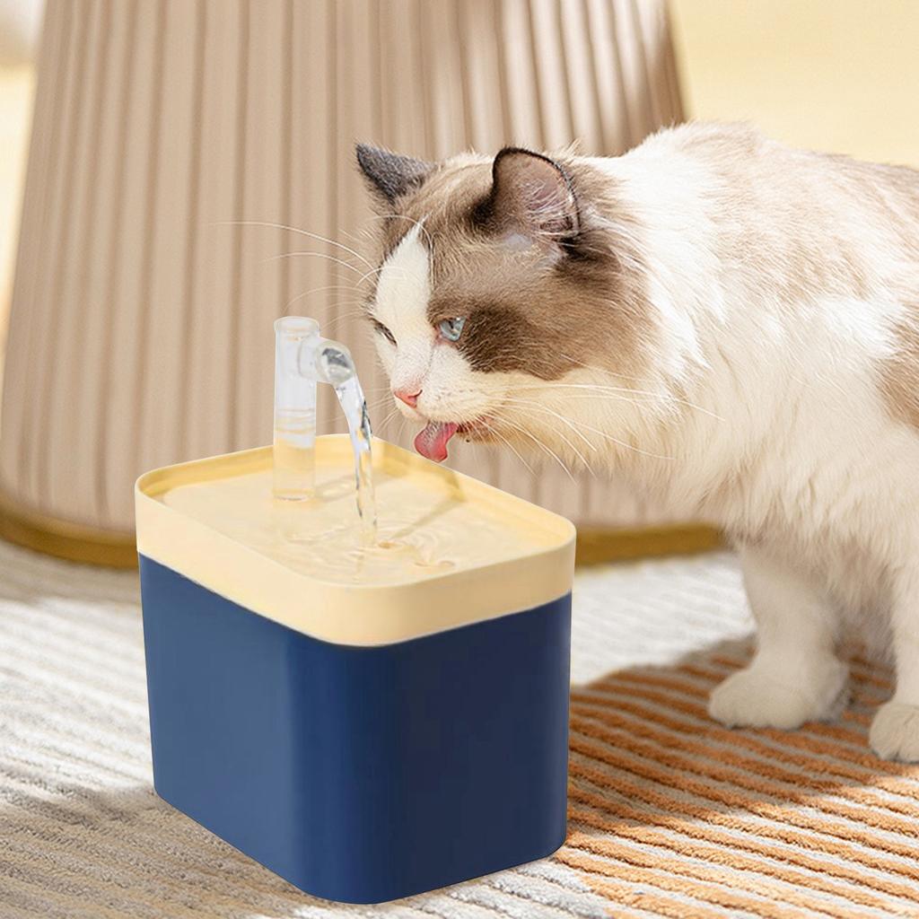2L Capacity Pet Drinking Machine Automatic Circulation Filter Silent Automatic Water Feeder