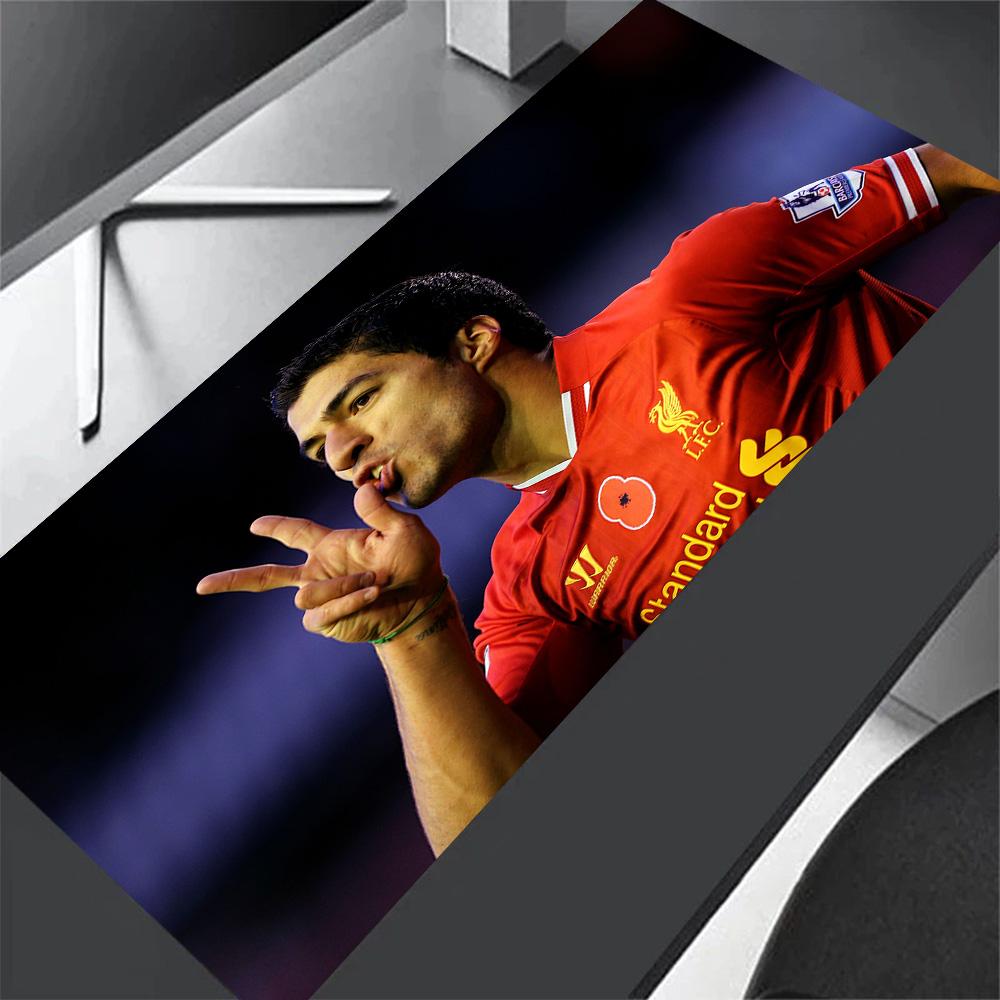 Barcelona Player Celebration Gaming Mouse Pad Gamer Mousepad Computer Desk Mat Non-Slip Rubber Base Computer Decor Item Office Use