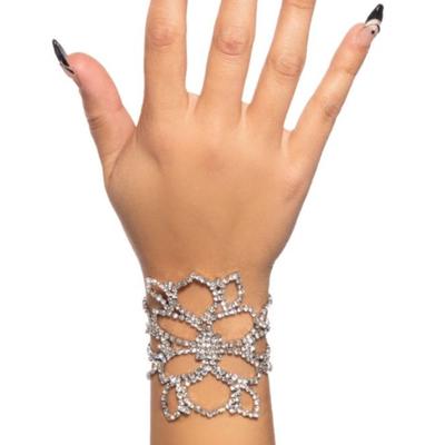 New Fashion Diamond Bracelet Accessories Ball Personalized Flower Shaped Arm Chain Female Bracelet