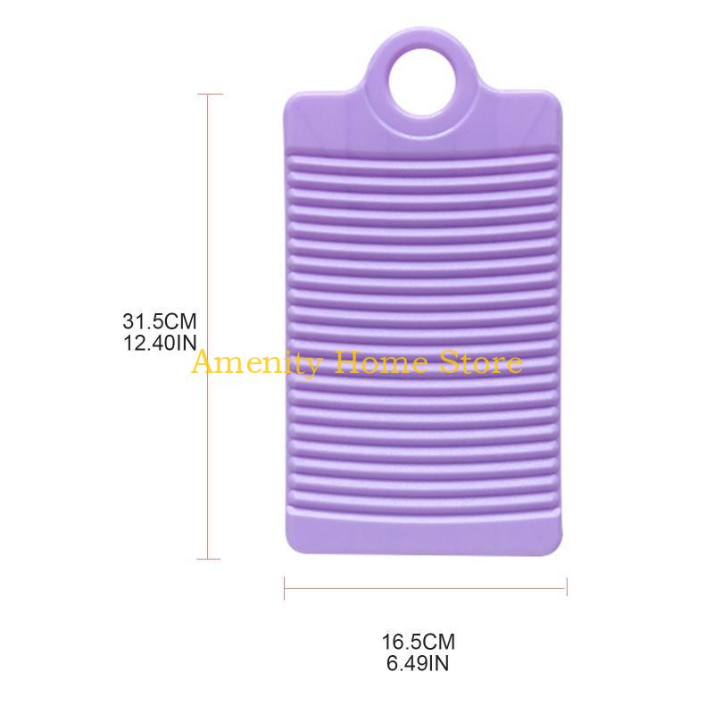 F26C Hanging Plastic Household Bathroom Sink Non Slipping Wash Board for Clothes Underwear Socks Cleaning Tools