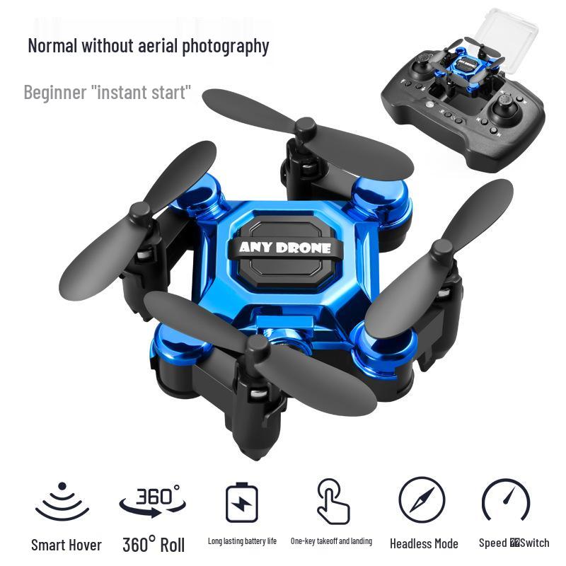 Foldable Mini Drone with Remote Control for Aerial Photography - Quadcopter Toy for Students and Kids