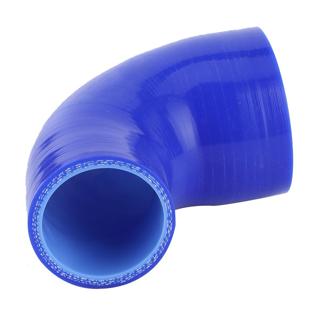 4Ply Silicone Coupler Hose for Turbo Intake Intercooler Pipe Tube 2in To 3in 90 Degrees  Car Modified