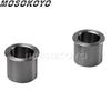 For Harley Wheel Bearing Reducers 1" To 3/4" Axle Reducer Spacer Kit for Sportster Touring Softail Dyna with 1" Sealed Bearings