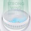 USB Fan Quiet Operation 3Speeds Quiet Operation USB Rechargeable for Home and Office Powerful Cooling