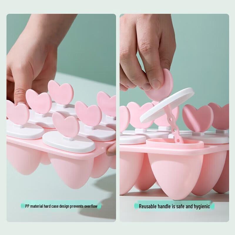 Chahua Heart-shaped DIY Popsicle Molds