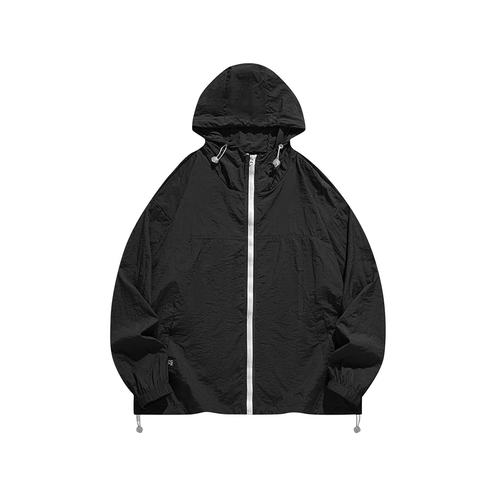 

Мужская и женская одежда от солнца, та же летняя спортивная одежда для активного отдыха, легкая дышащая, защищающая от ультрафиолета, солнцезащитная одежда для кожи L чёрный