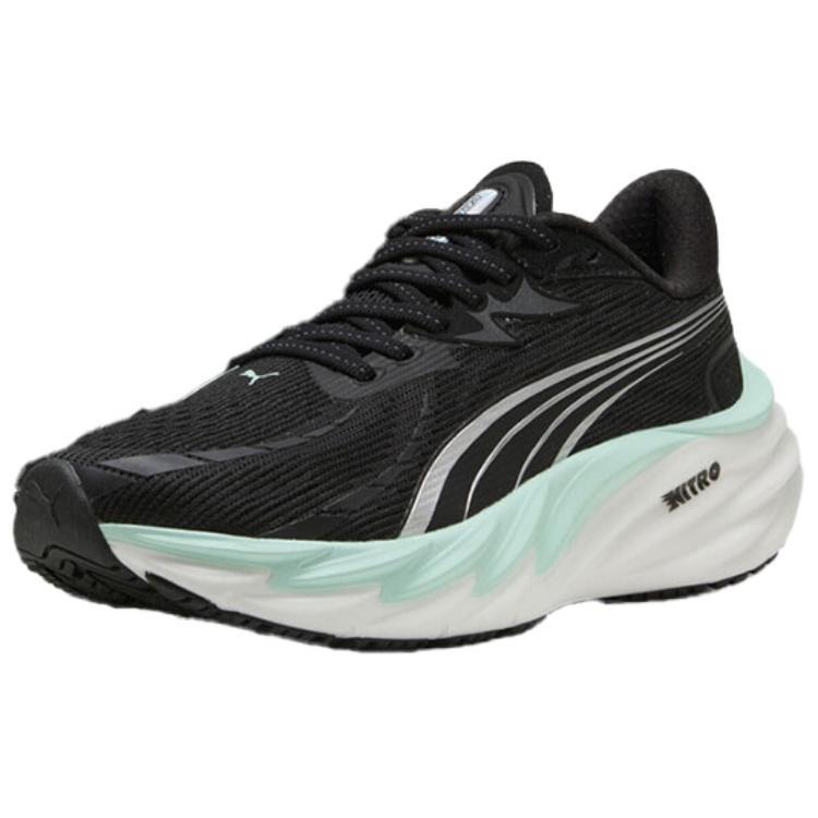 (WMNS) PUMA Velocity Nitro 4  Black Mint Blue  Women s 311141-03 EU 38