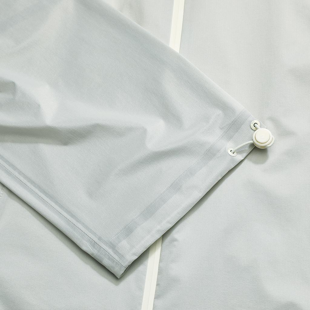 Fila Solid Color Loose Hooded Windbreaker Outdoor Sports Jacket Women Jacket Asparagus-White A11W327705F-IV