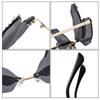 Women's Fashion Irregular Eyewear Party Bling Shades Dragonfly Wing Sunglasses Diamond Sun Glasses