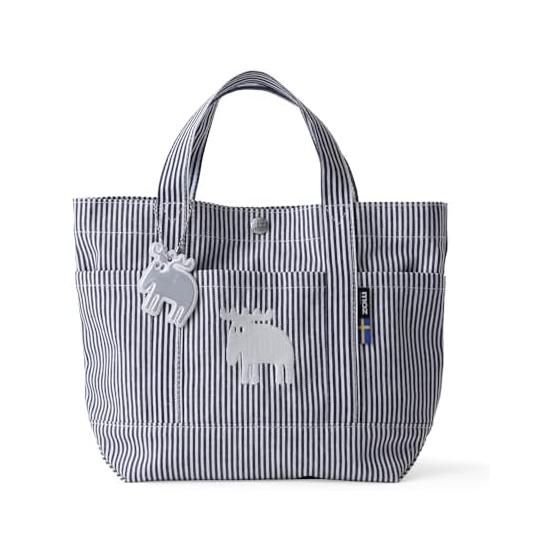 [moz moz] [Official] moz moz canvas tote bag mini tote lunch tote Scandinavian brand design elk with reflective charm pocket ZZHC-04R
