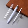Simple Push-button Neutral Pen with 0.38 Writing Tip Black Quick-drying Suitable for Exam Practice Office Culture Pen Water Pen