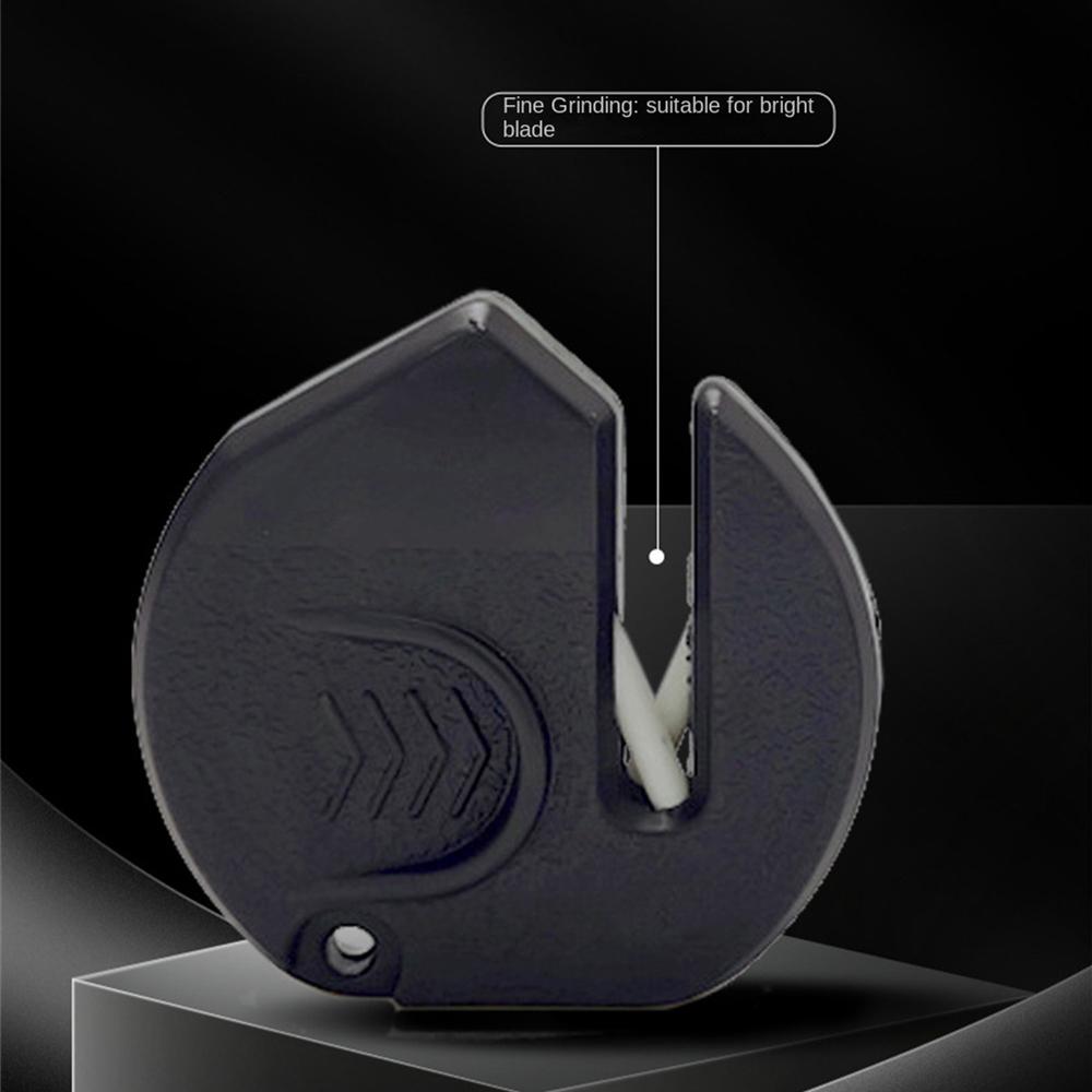 Portable Mini Kitchen Knife Sharpener Tools Accessories Camping Outdoor Kitchen Keramische Messenslijper Professionele