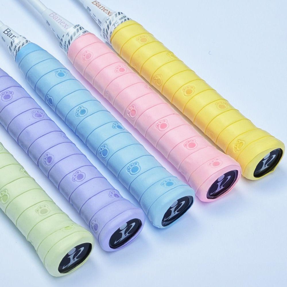 Non-slip Sweat-absorbent Hand Glue Cat Claw Racket Rubber Overgrip Badminton Racket Handle Grip