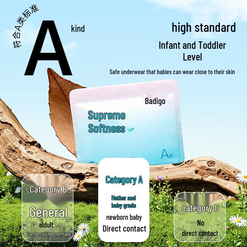 BADIGAO Women's Disposable Cotton Underwear 5-Pack