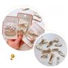 2pcs Fabric Embroidery Hairpin Korean Version of Children's Girls Bangs Broken Hair Headwear Girls Kids Hair Accessories