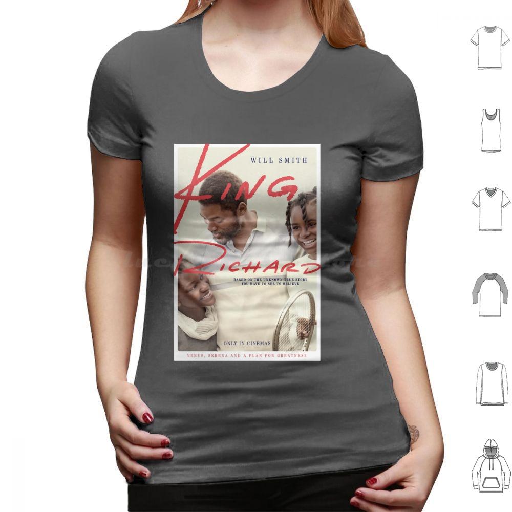 Vintage Retro For Mens Womens King Richard Movie 1 Gift For Fan T Shirt Big Size 100 Cotton Vintage Retro For Mens Womens King