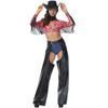 Music Festival Cowboy Costume Game Uniform, Bar Generation Retro Party Costume