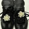 Elegant Bowknot Shoe Charm for Women Bag Pendant Shoes Decoration Fashionable and Stylish Shoe Accessory