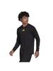 Adidas Long Sleeve Graphic Black Size L Men's T-Shirt JES37, (GU3635),