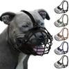 26-27 Focinheira de Cesta de Metal Respirável para Pitbull Amstaff Staffordshire Terrier Cães Grandes menos