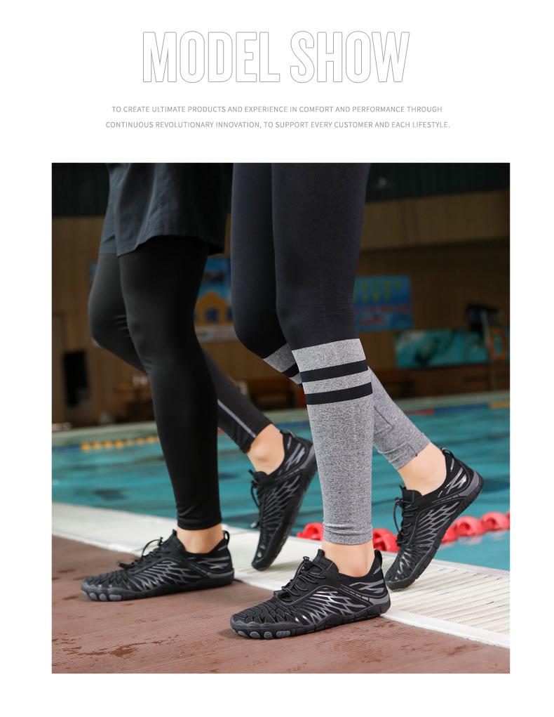 Nové pětiprsté barefoot boty pro outdoorové aktivity: Trasování řek, brodění, potápění, plavání, fitness, cyklistika, turistika