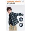 Boys Kids Korean Style Brushed Plaid Long Sleeve Casual Children Shirt