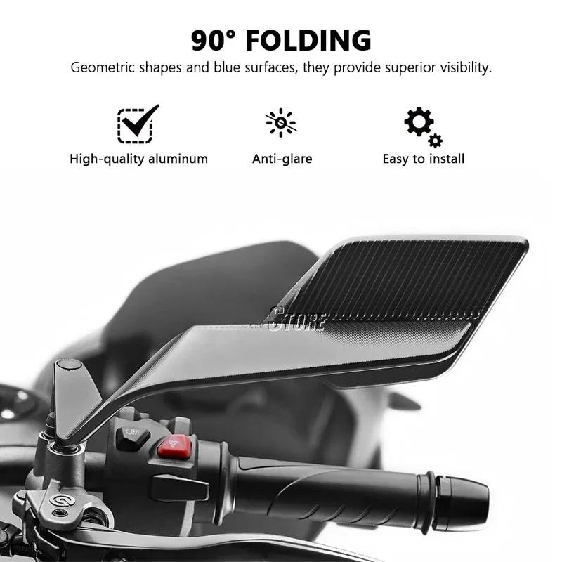 New For Yamaha MT09 MT-09 MT 09 SP Stealth Max Mirror MT-10 MT10 SP MT-07 MT-03 MT07 Accessories Anti-glare Rearview Side Mirror