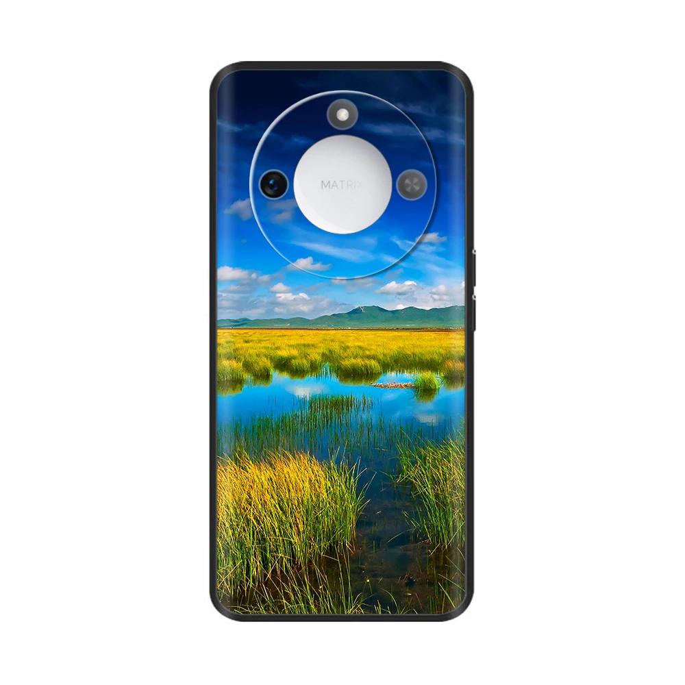Shockproof Phone Case For Honor X9c Smart Case Cover Honor X60 Fundas Soft Black Silicone Protective Shell For Honor X9c Smart