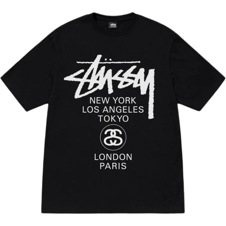 Stussy T-shirt girocollo a maniche corte 3903962