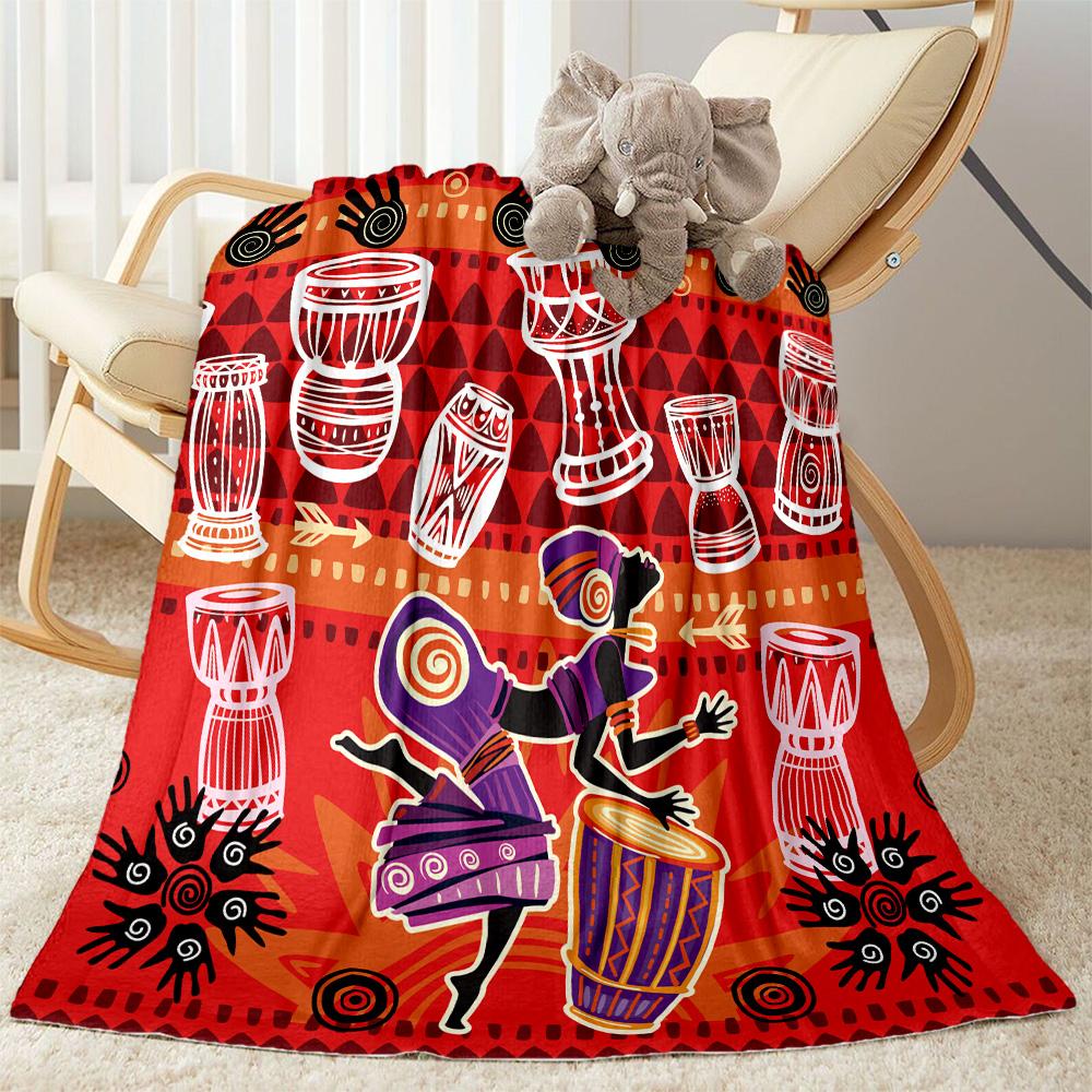 African Style Blanket Ultra-Soft Suitable for Bedding Office Chair Chair Four Seasons Universal Modern Style Gifts For Family Or Friends