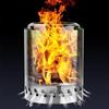 Portable Charcoal Stove Mini Smokeless Tabletop Fires Pit Low Smoke