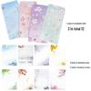 Retro Chinese-Style Love Letter Stationery Set: 16 Elegant Writing Papers for Literary Enthusiasts
