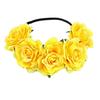 Halloween Rose Hair Band Hair Hoop Cosplay Costume Party Flannel Flowers Crown Headband Festival Hair Garland Wedding