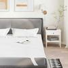 VidaXL White Mattress Protector 180x220 Cm Waterproof,Bed Sheet,Bedding,Fitted Sheet Cover,Fitted Sheet,Cover 4100180