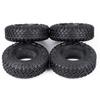 RC Crawler Tires, 1.55 Wheel Tires, RC Tires, All-Terrain Adventure Tires, 85mm, for AX90069 UTB18, MST, and JIMNY