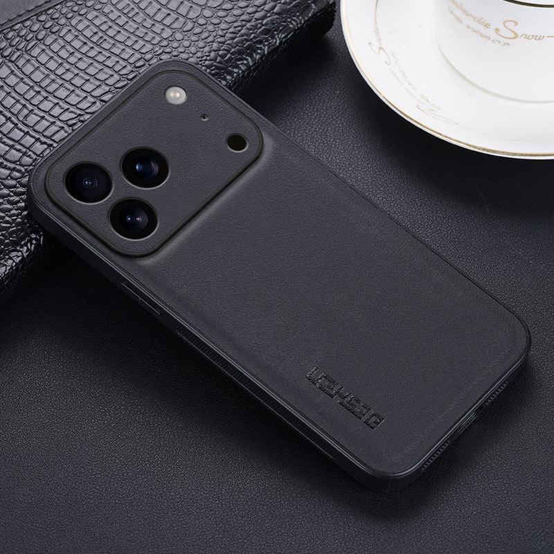 Compatible Xiaomi 17T Leather Texture Case, Fits 15T/15 & 13PRO Models, Drop-Proof Protective and Simple Design.