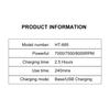 Solimpia Electric Hair Clipper with Base Charging Oil Head Carving Function White Hair Pushing Salon Dressing Trimmer