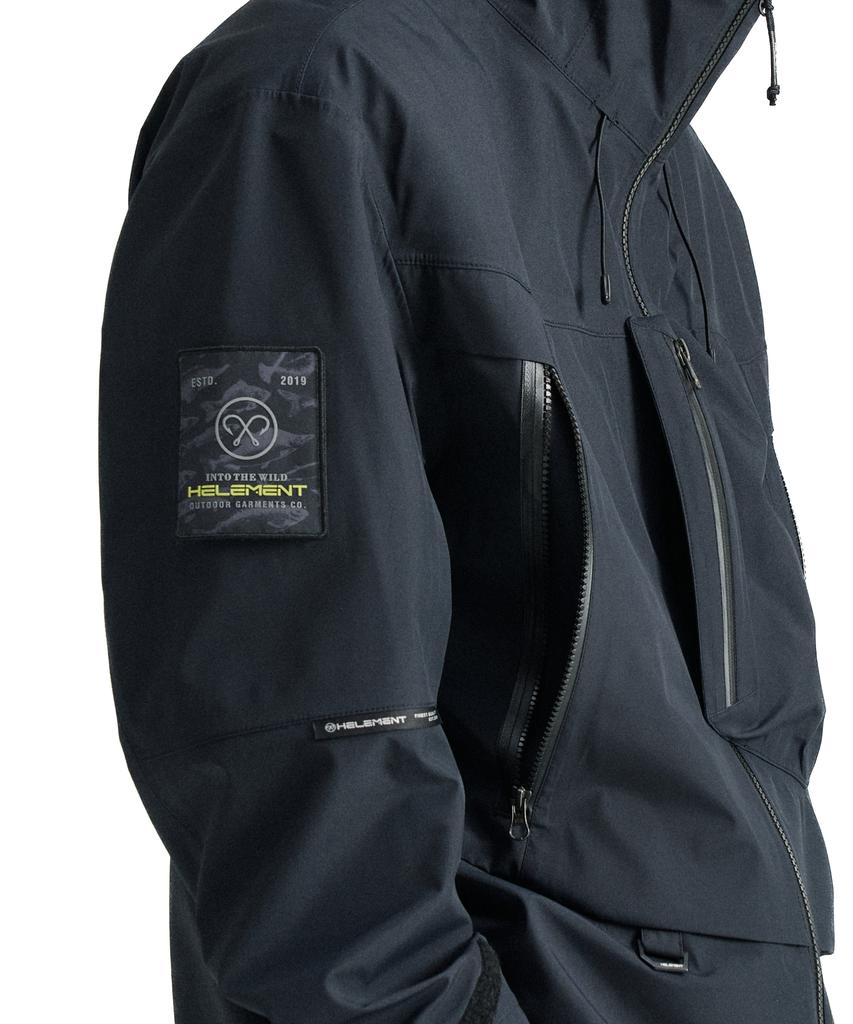 HELEMENT Double Hook Velcro Patch (Black)