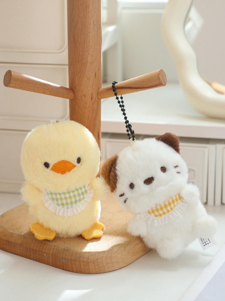 10cm Chicken Elephant Penguin Sheep Plush Toys Fantasy Toy Story Pendant Bag Bacpack Plush Keychain Phone Car Plush Keyrings