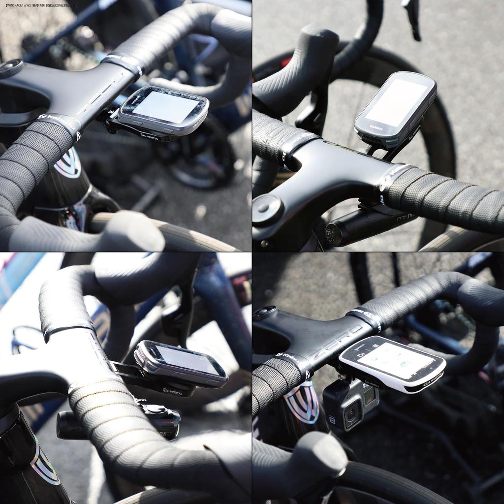 Winspace Zintegrowana Kierownica Karbonowa Typ Kombinowany Uchwyt z 14 Kompatybilny z i Kamerami GoPro HERO [RecMount] (ZERO/ZERO SL) (Kompatybilne marki)