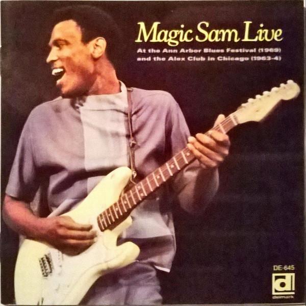 

CD MAGIC SAM Live at Ann Arbor In Chicago DE645 Delmark Records 1990 US Blues Used