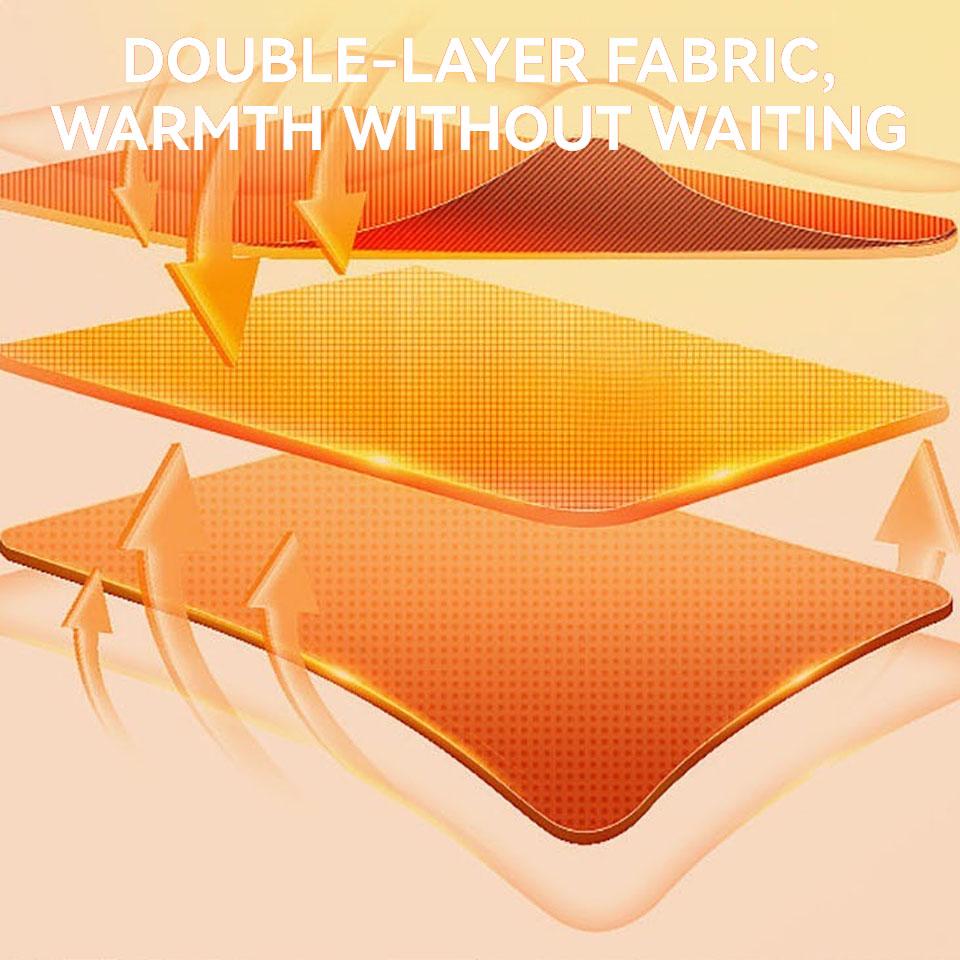 1 Pair Elbow Knee Pads Autumn Winter Derong Fever Pocket Lengthened Wool Silk Old Cold Leg Keep Warm Joint Cold-Proof Leg Run