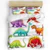 Children Bedding Set For Bedroom Bed Home Cartoon Safari African Animals Swimming In The Duvet Cover Quilt Cover And Pillowcase